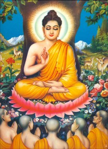 The Buddha in his Enlightenment 